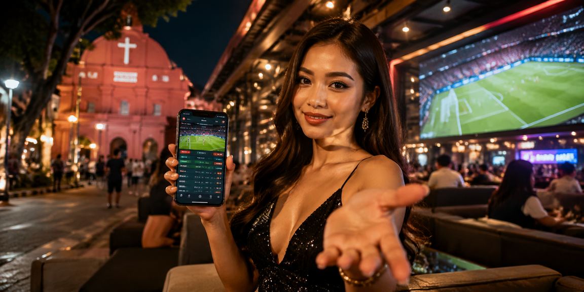 Pertaruhan bola sepak dalam talian gaya Melayu di Melaka Malaysia