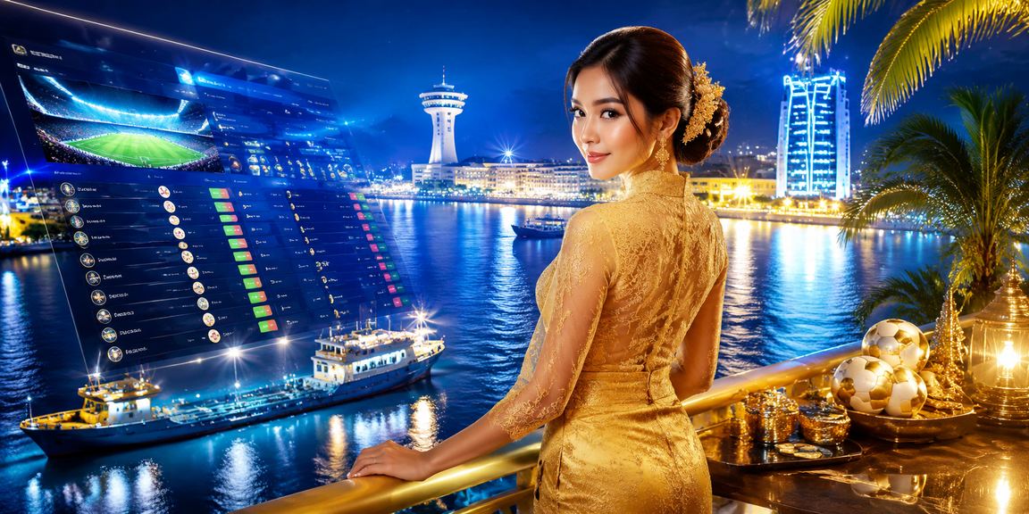 Pengguna wanita bertaruh sukan dalam talian gaya kebaya Malaysia